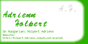adrienn holpert business card